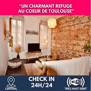 Le Charme D'arnaud Hypercentre Wifi Accueil Gratuit H24 Toulouse
